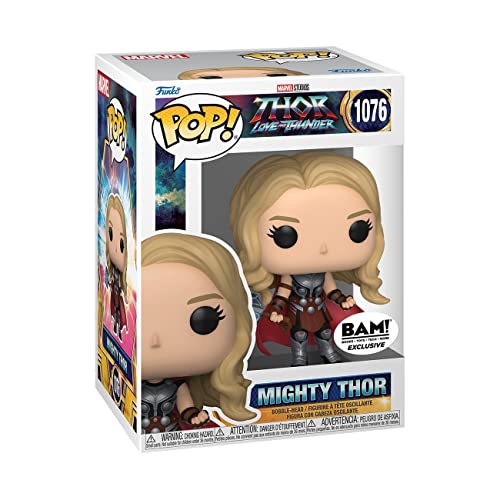 POP! Thor Love and Thunder: Mighty Thor Without Helmet (Marvel) Special Edition (Metallic)