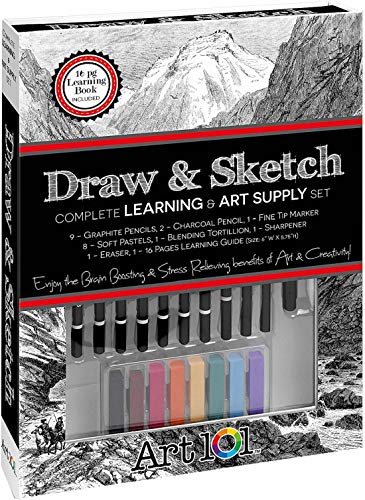 Art 101 USA Doodlebliss Window Book Box (42 Piece)