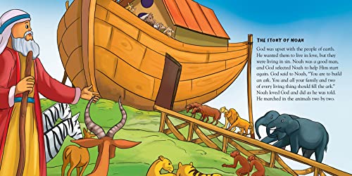 Bible Stories Told for Children-Features Dedication Page to Personalize for your Child