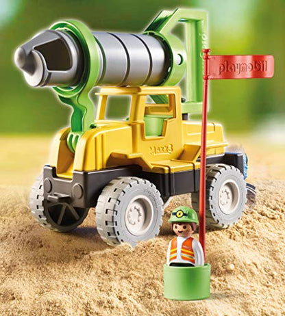 Playmobil Sand 70064 Drilling Vehicle, for Children Ages 2+