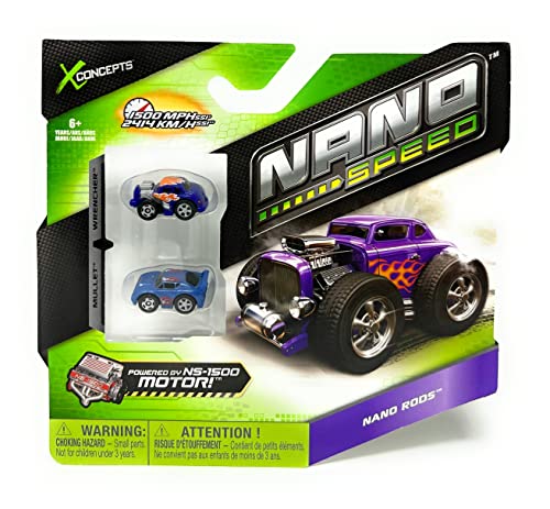 Nano Speed Nano Rods Cars- 2 pack