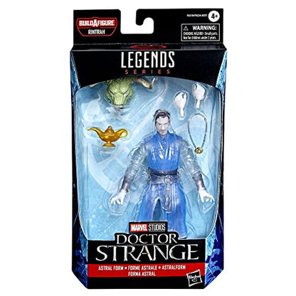 Marvel Legends Series Doctor Strange 6-inch Collectible Astral Form Doctor Strange Cinematic Universe Action Figure Toy, 2 Accessories and 2 Build-A-Figure Parts