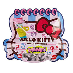 Hello Kitty Sanrio Surprise Minis Figures (1.5-in) - Self-Stamper, Pencil-Topper and Keychain, Stationery Accessories, Great Gift for Ages 3Y+