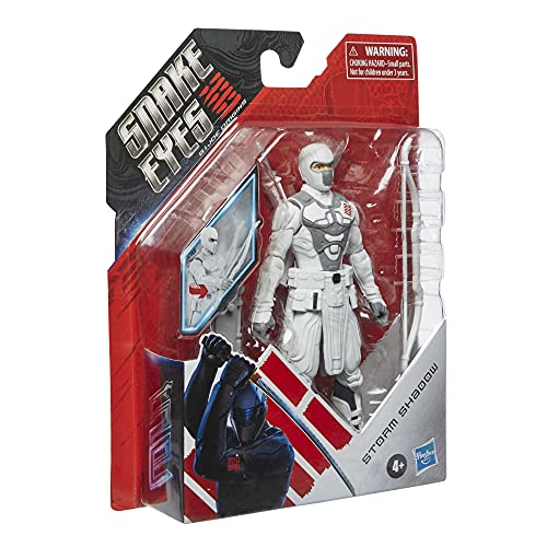 G. I. Joe Snake Eyes: G.I. Joe Origins Storm Shadow Action Figure Collectible Toy with Fun Action Feature and Accessories, Toys for Kids Ages 4 and Up