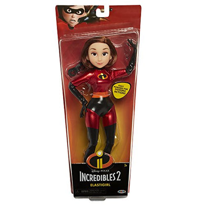 The Incredibles 2 Elastigirl Action Figure 11” Articulated Doll in Deluxe Costume and Mask