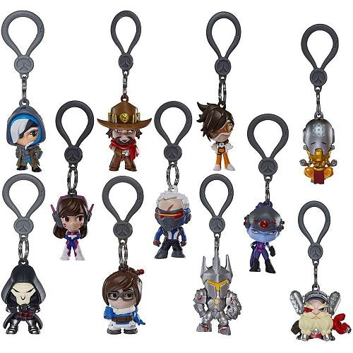 Overwatch Backpack Hangers Series 1 - Mystery Blind Bag, 11 Multicolor Figures to Collect, Small (ID12369)