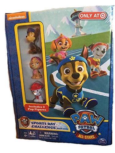 Nickelodon Paw Patrol All Stars Sports Day Challenge Path Game Exclusive
