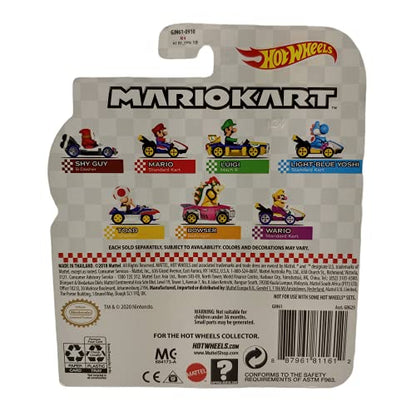 HW Character Cars Mario Kart Shy Guy B-Dasher Die-cast 1/64 Scale Vehicle