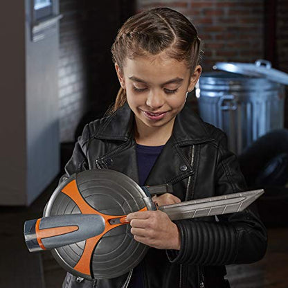 Marvel Black Widow Taskmaster Stealth Slash Sword and Shield Role Play Toy, Includes Sword and Retractable Shield, for Kids Ages 5 and Up, Gray