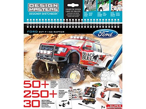 Wooky Design Masters Ford F-150 SVT Raptor Sketchbook, Large