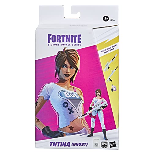 Hasbro Fortnite Victory Royale Series TNTina (Ghost) Collectible Action Figure with Accessories, 6-inch Scale