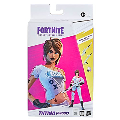 Hasbro Fortnite Victory Royale Series TNTina (Ghost) Collectible Action Figure with Accessories, 6-inch Scale