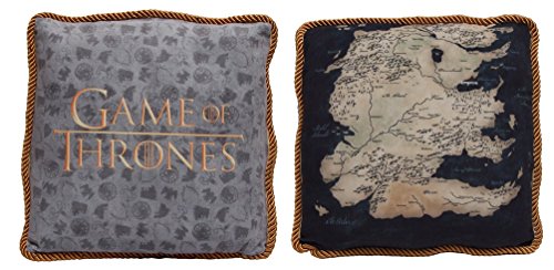 Factory Entertainment Game of Thrones Westeros Map Throw Pillow, South Map