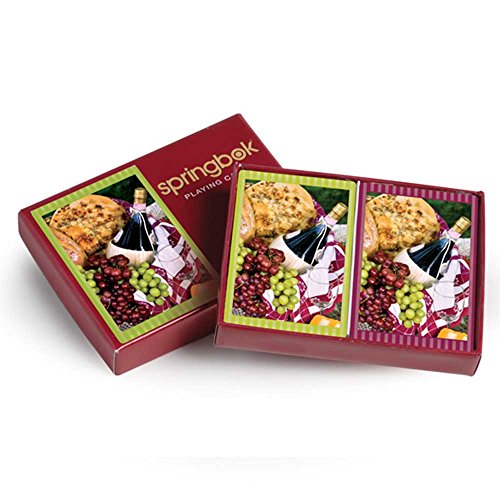 Springbok Puzzles Picnic Perfect Bridge Standard Index Playing Cards