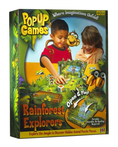 Mattel Pop Up Rainforest Safari Game