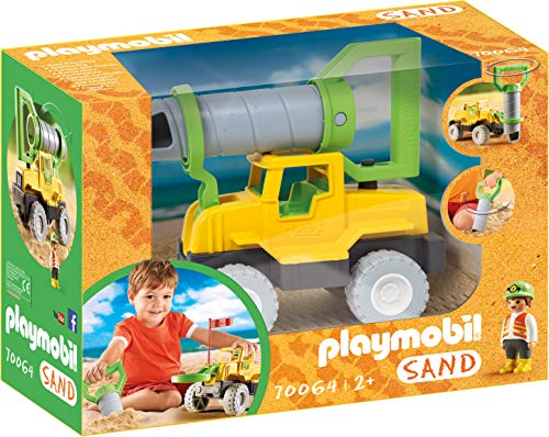 Playmobil Sand 70064 Drilling Vehicle, for Children Ages 2+