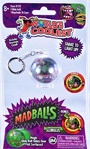 World's Coolest Mad Balls Glider Keychain