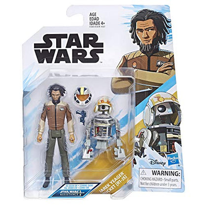 Star Wars Star Wars: Resistance Animated Series 3.75-inch Jarek Yeager and Bucket (R1-J5) Figure 2-Pack