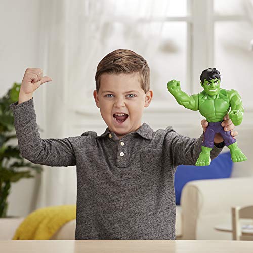 Playskool Heroes Marvel Super Hero Adventures Mega Mighties Hulk Collectible 10" Action Figure, Toys for Kids Ages 3 & Up