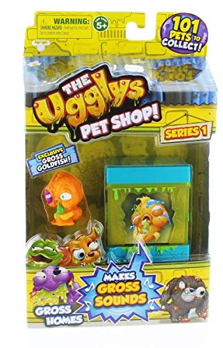 The Ugglys Pet Shop!, Series 1 Gross Homes, Rank Tank with Exclusive Gross Goldfish