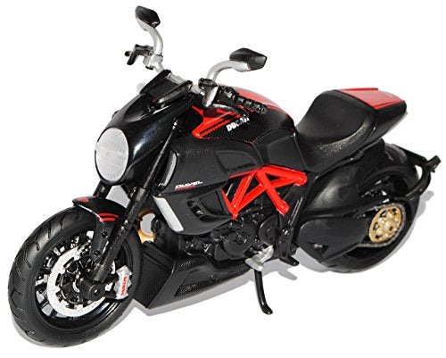 Maisto Ducati Diavel Carbon Schwarz 1/12 Modell Motorrad Modell Auto