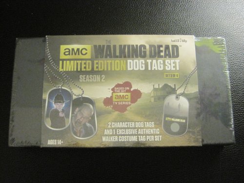 The Walking Dead Season 2 Limited Edition Dog Tag Set 3 of 4