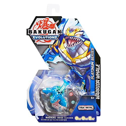 Bakugan Evolutions 2022 Platinum Series Die-cast Aquos Warrior Whale