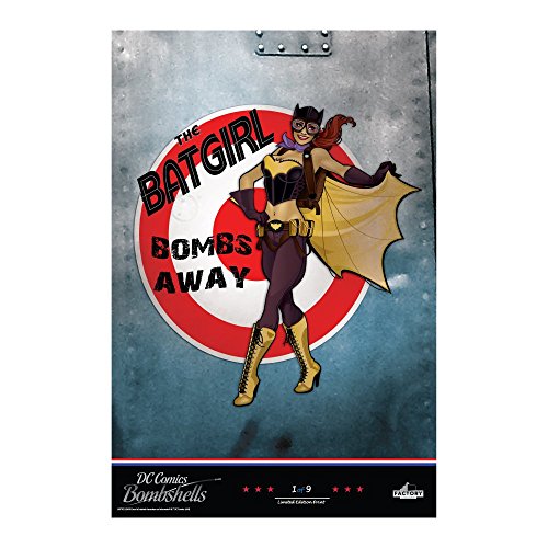 Factory Entertainment DC Comics DC Bombshells Lithograph Print Set