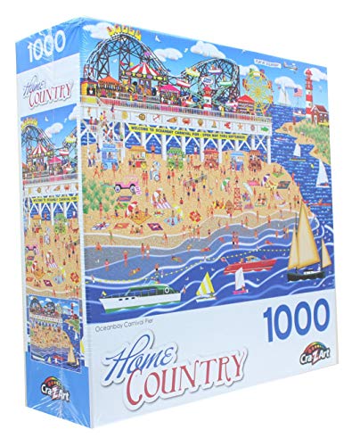 Home Country 1000 Piece Jigsaw Puzzle - Oceanbay Carnival Pier