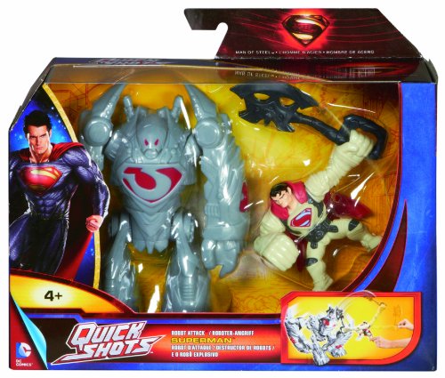 MAN of Steel Quickshots Battle Pack (Styles Vary: 1 Random Pack Per Order)