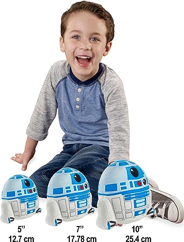 Star Wars Cuutopia 10-inch R2-D2 Plush, Soft Rounded Pillow Doll, Collectible Gift for Kids & Fans Ages 3 Years Old & Up 10 inches