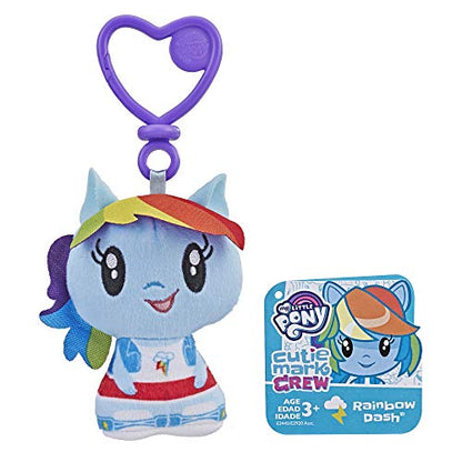 My Little Pony Cutie Mark Crew Rainbow Dash Equestria Girls Plush Clip