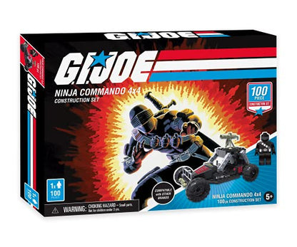 Forever Clever 3 GI Joe Military Vehicle Construction Sets, Building Kits 300 Total Pieces