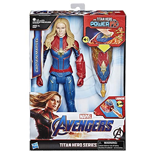 Avengers Marvel Endgame Titan Hero Power Fx Captain Marvel