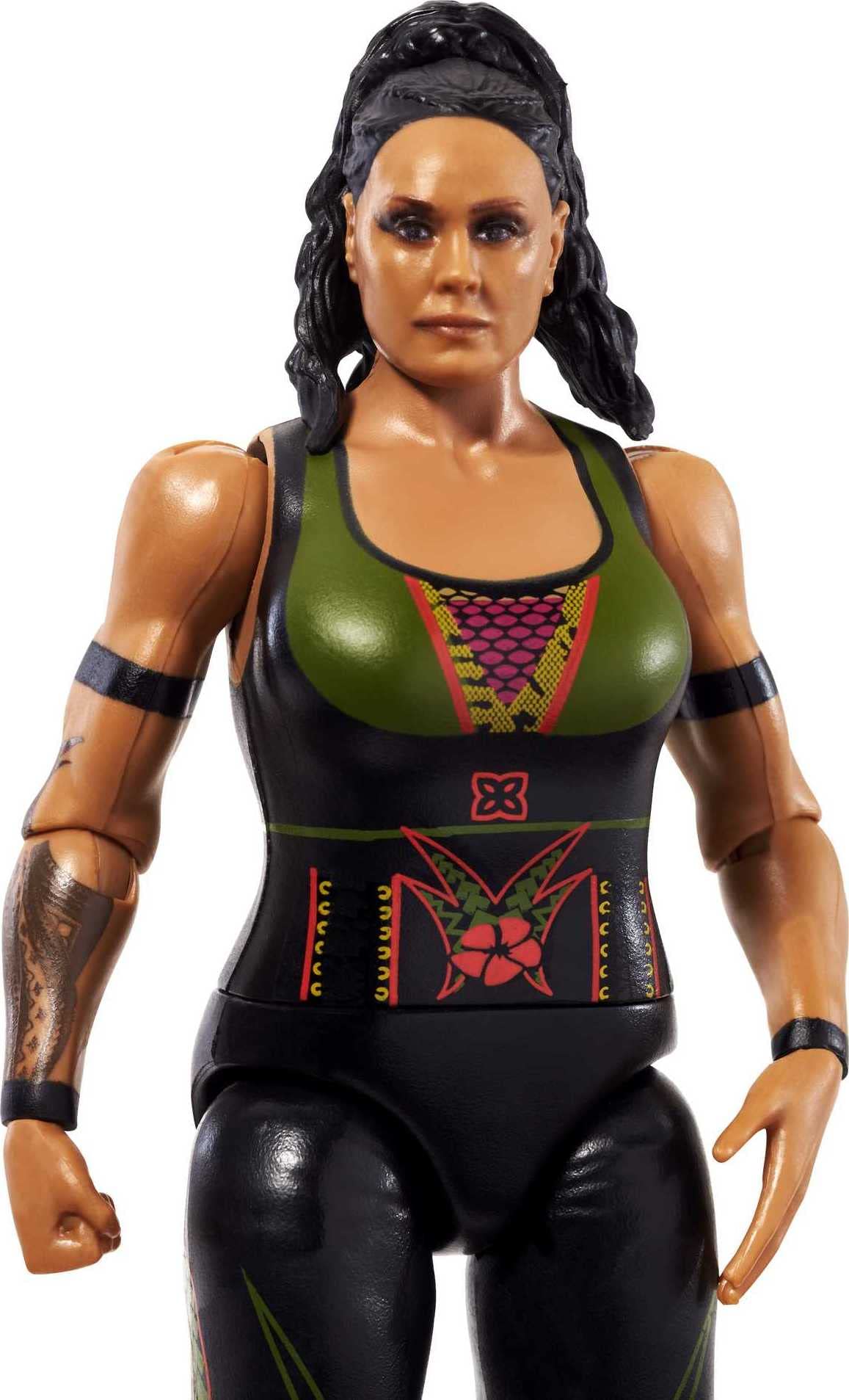 Mattel WWE Basic Tamina Action Figure, Posable 6-inch Collectible for Ages 6 Years Old & Up