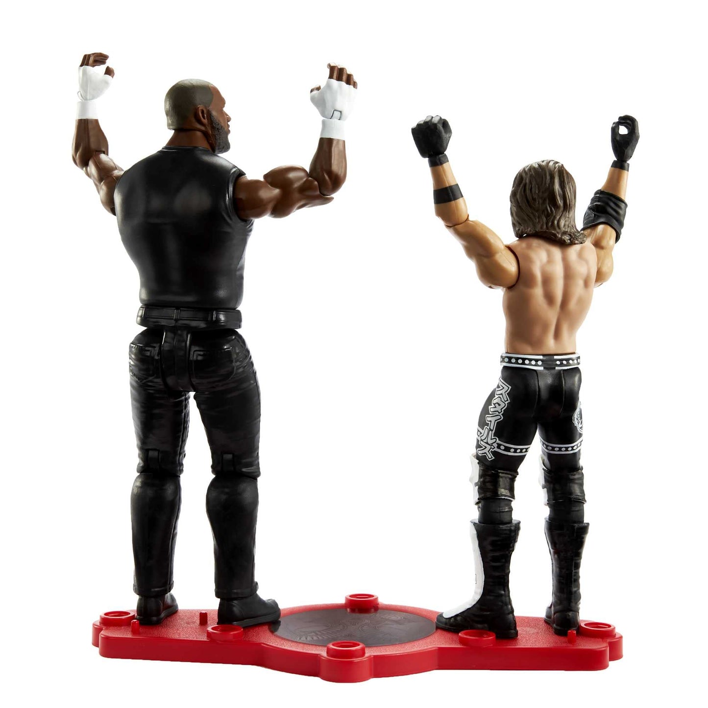 Mattel Jeff Hardy vs AJ Styles Championship Showdown 2-Pack 6-inch Action Figures Friday Night Smackdown Battle Pack for Ages 6 Years Old & Up