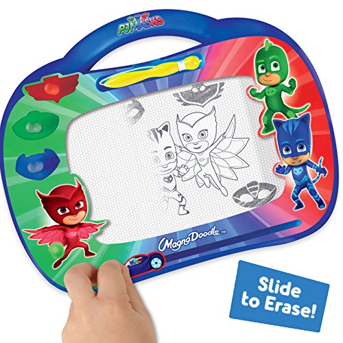 Cra-Z-Art PJ Masks Travel Magnadoodle Toy, Red, Blue, Green