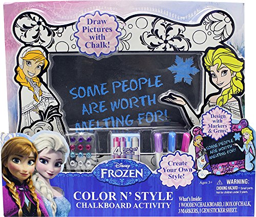 Tara Toy Frozen Color N' Style Chalkboard Playset