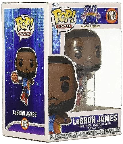 Funko POP Movies: Space Jam 2 - Lebron Leaping,Multicolor,One Size,59245