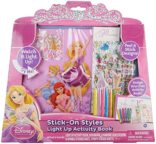 Tara Toy Princess Stick On Styles Light Up Activity Book