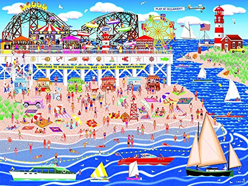 Home Country 1000 Piece Jigsaw Puzzle - Oceanbay Carnival Pier