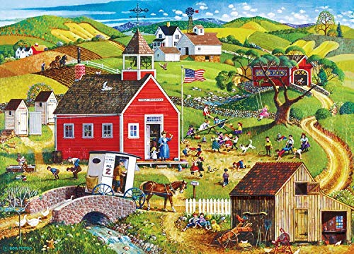 School Days by Bob Pettes 1000 Piece Puzzle