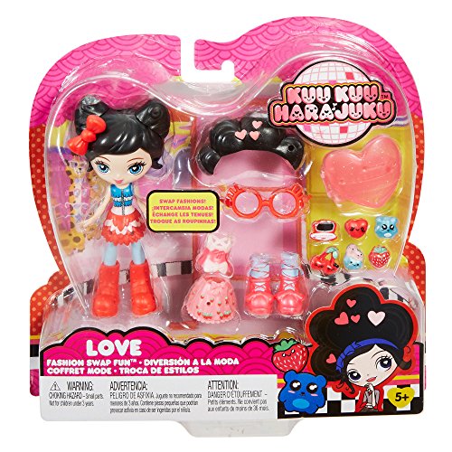 Mattel Kuukuu Harajuku Fashion Swap Fun Love Doll