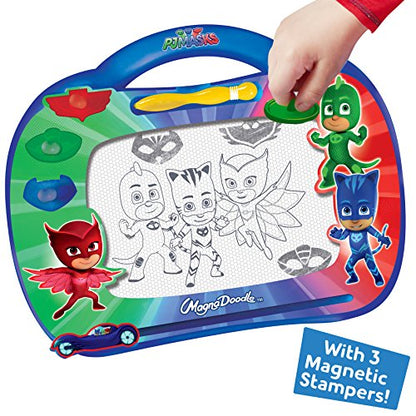 Cra-Z-Art PJ Masks Travel Magnadoodle Toy, Red, Blue, Green