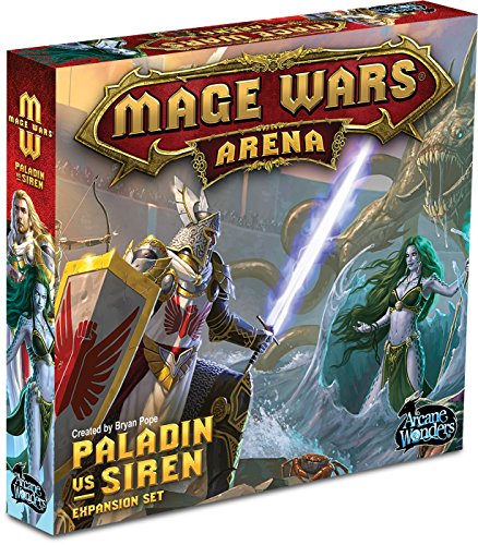 Mage Wars Arena: Paladin vs Siren Expansion Board Game