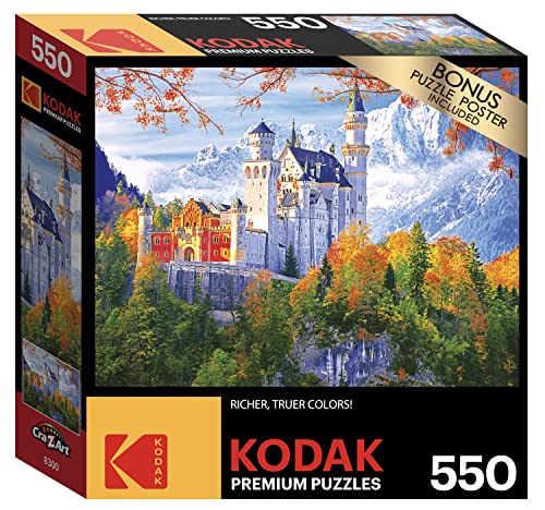 Kodak Premium Puzzle 550 Castle, Wa-98414031