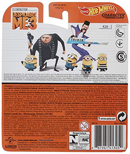 Hot Wheels Despicable Me 3 Vehicle - Tom - 4/6