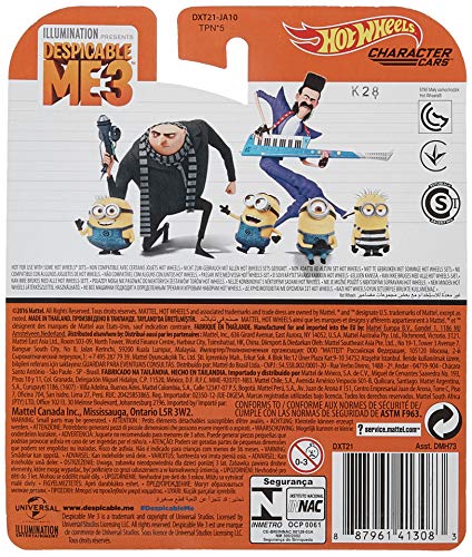 Hot Wheels Despicable Me 3 Vehicle - Stuart - 2/6