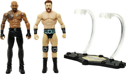 Mattel Sheamus vs Ricochet Championship Showdown 2-Pack 6-inch Action Figures Monday Night RAW Battle Pack for Ages 6 Years Old & Up