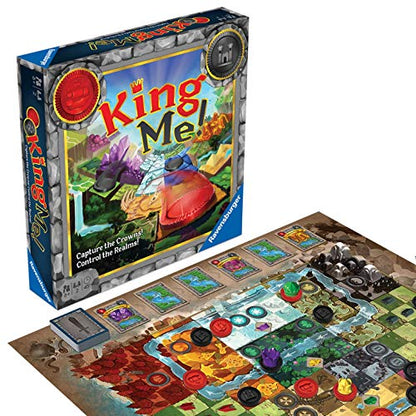 Ravensburger King Me Strategy Board Game Ages 8 & Up - A Fantastical Take On Classic Checkers